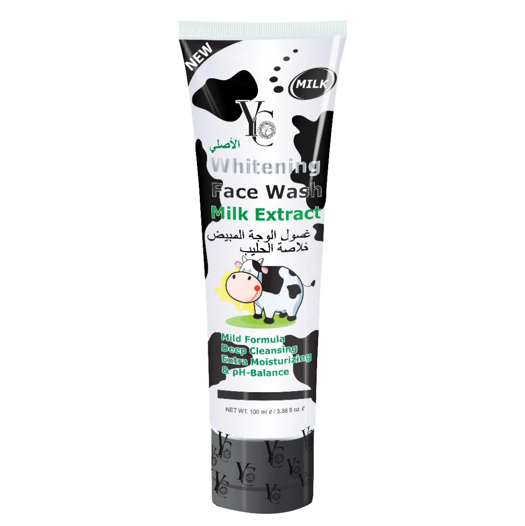 YC Whitening Milk Extract Face Wash